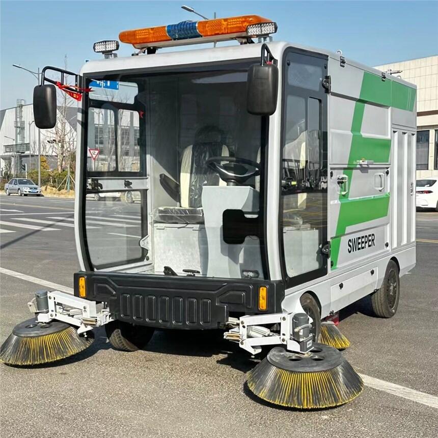 四輪吸塵灑水吸塵清洗掃地車YX240L  海寧園林綠化市容掃地機(jī)工廠店