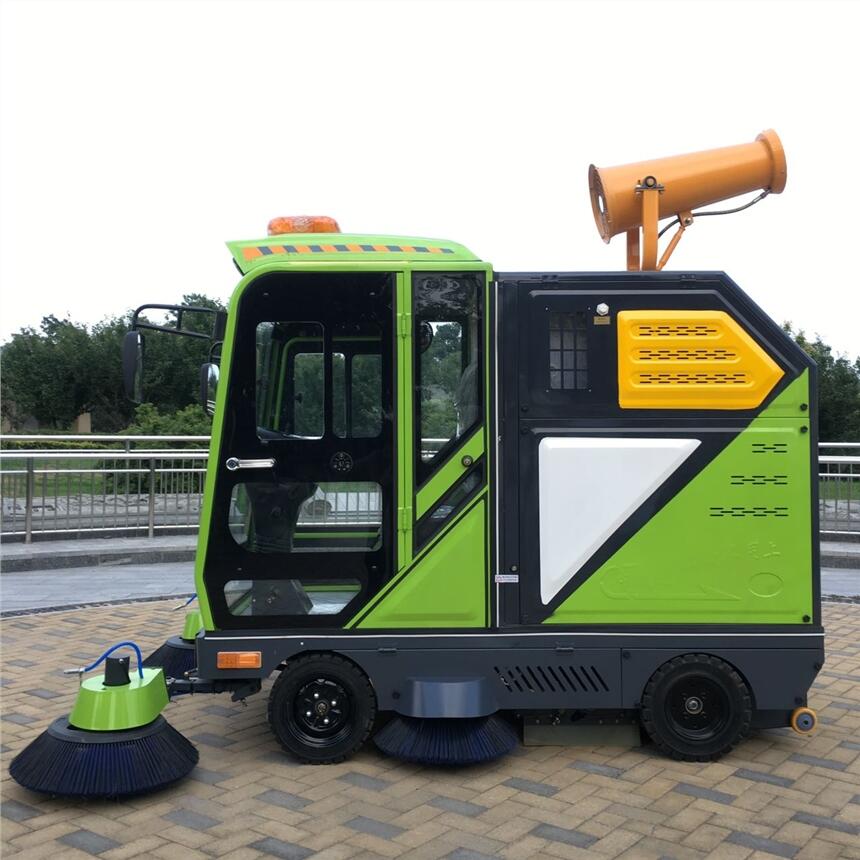 戰(zhàn)神四輪道路清掃車2300Z  海寧工廠物業(yè)學(xué)校保潔掃地機(jī)哪里買