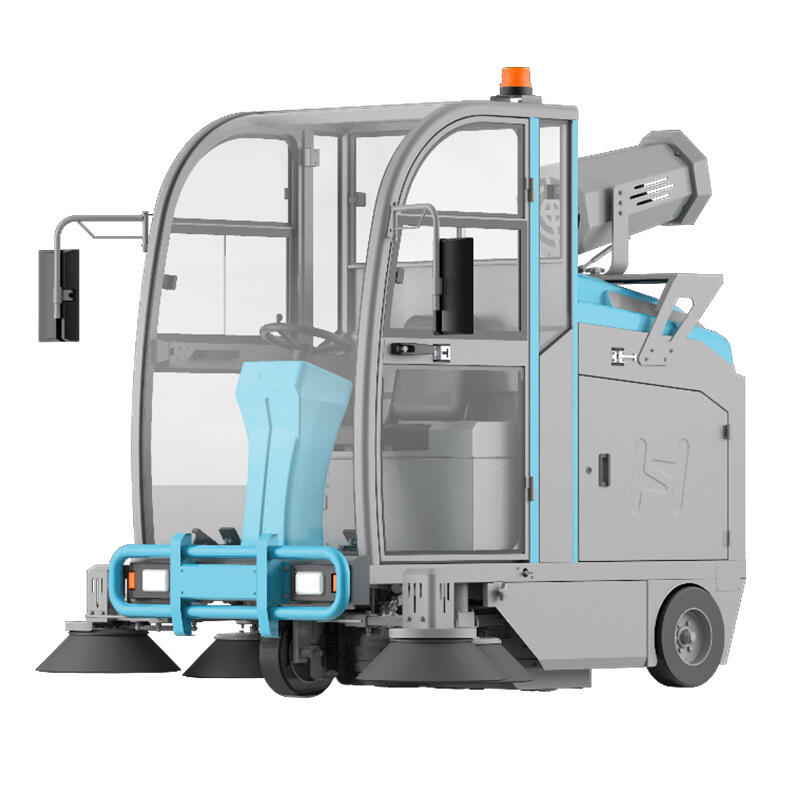 駕駛式掃地機KL2000工業(yè)工廠車間清掃車 桐鄉(xiāng)物業(yè)小區(qū)道路電動掃地車